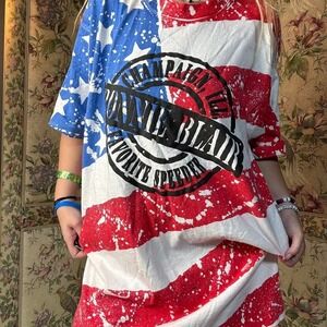 Vintage 1992 Bonnie Blair USA speed skater Olympic tshirt Large